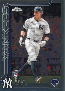 Ben Rice 2025 Topps Chrome rookie card