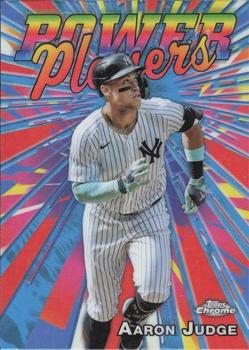 Aaron Judge 2025 Topps Chrome Power Players