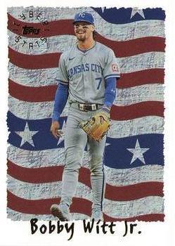 Bobby Witt Jr 2025 Topps Archives 1995 Topps CyberStats