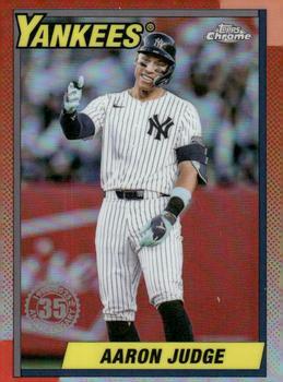 Aaron Judge 2025 Topps Chrome 1990 Topps Baseball