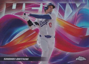 Shohei Ohtani 2025 Topps Chrome Helix