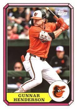 Gunnar Henderson 2025 Topps Archives 1987 Boardwalk and Baseball
