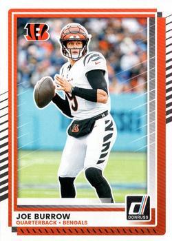 Joe Burrow 2025 Donruss card Cincinnati Bengals