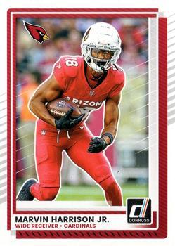 Marvin Harrison Jr. 2025 Donruss card Arizona Cardinals