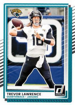 Trevor Lawrence 2025 Donruss card Jacksonville Jaguars